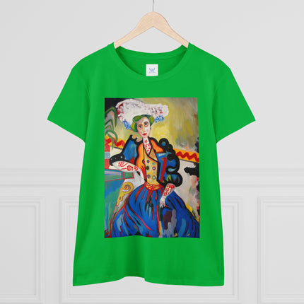 A Mulher by Amadeo de Souza-Carosa Women's Midweight Cotton Tee