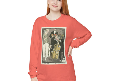 O Maitre el Relicario by Fernand Siméon Garment-dyed Long Sleeve T-Shirt