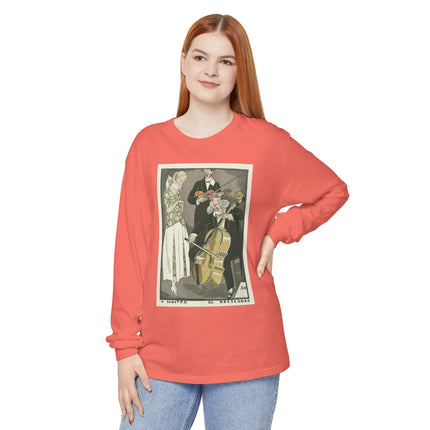 O Maitre el Relicario by Fernand Siméon Garment-dyed Long Sleeve T-Shirt