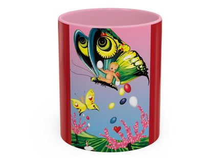 Flight Of Easter Delight Colorful Mugs (11oz, 15oz)