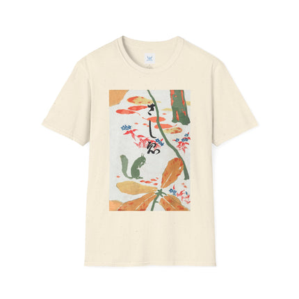 Book Illustration by Goyō Hashiguchi Softstyle T-Shirt