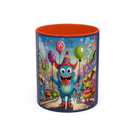 Monster Parade Madness Colorful Mugs (11oz, 15oz)
