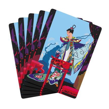 A Visual Journey by Umberto Brunelleschi Playing Cards