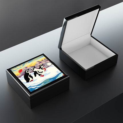 Snowball Shenanigans Jewelry Box