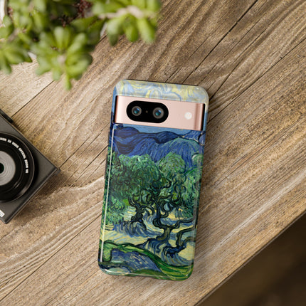 Olive Trees by Vincent Van Gogh Phone Cases