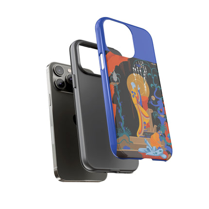 Mystic Oracle Phone Case – Sacred Glow & Eternal Grace