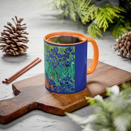 Irises by Vincent Van Gogh Colorful Mugs (11oz, 15oz)