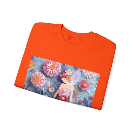 Aster Fairy Unisex Heavy Blend™ Crewneck Sweatshirt
