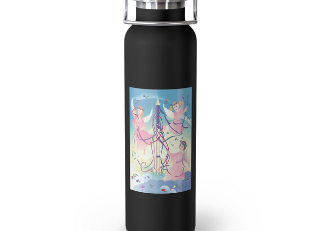 Angelic Revelry Copper Vacuum Insulated Bottle, 22oz