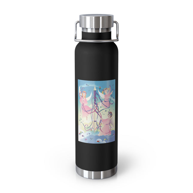 Angelic Revelry Copper Vacuum Insulated Bottle, 22oz