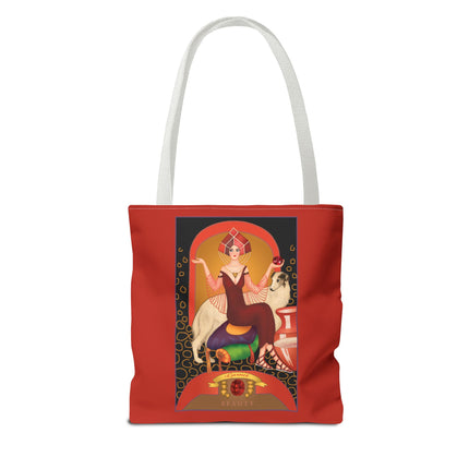 Astrology Gem Series: January & Garnet Tote Bag