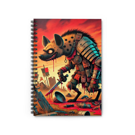 The Cunning Scavenger Spiral Notebook - Ruled Line