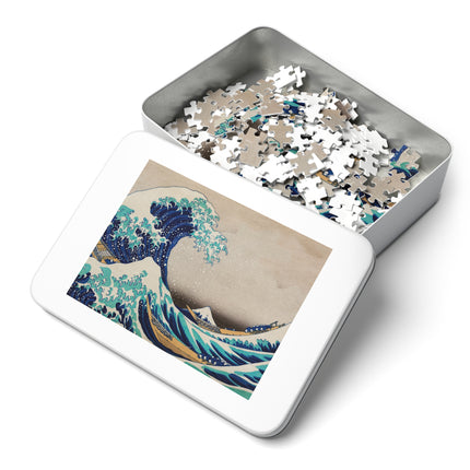 The Great Wave off Kanagawa by Katsushika Hokusai Puzzle (30, 110, 252, 500-Piece)