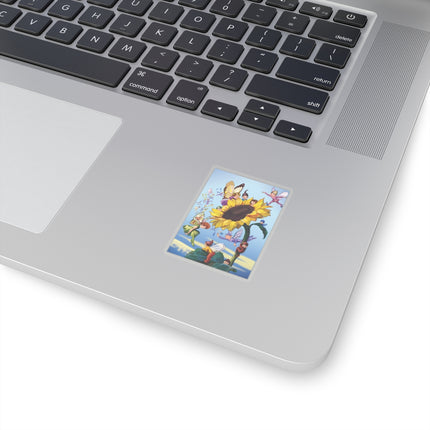 Sunflower Fairies by Margaret Tarrant Kiss-Cut Stickers (4 Sizes)
