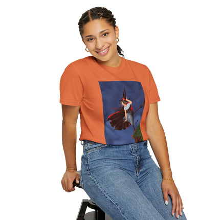 The Enchanted Witch Unisex Garment-Dyed T-shirt