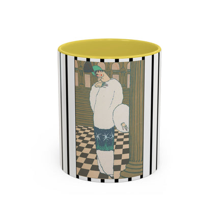 Les Hermines by Georges Lepape Colorful Mugs (11oz, 15oz)