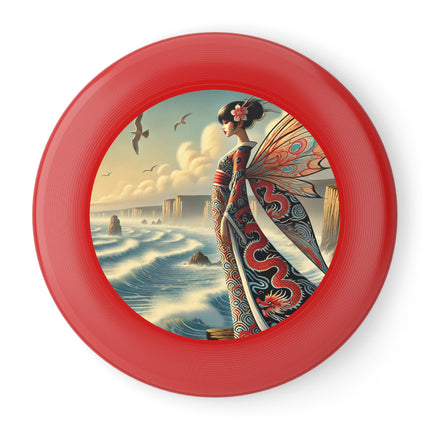 Coastal Fairy Wham-O Frisbee – Serene Wings & Dragon Tides