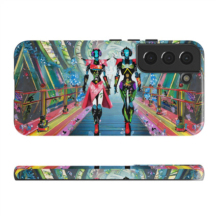Cyber Punk Robot Models Phone Cases
