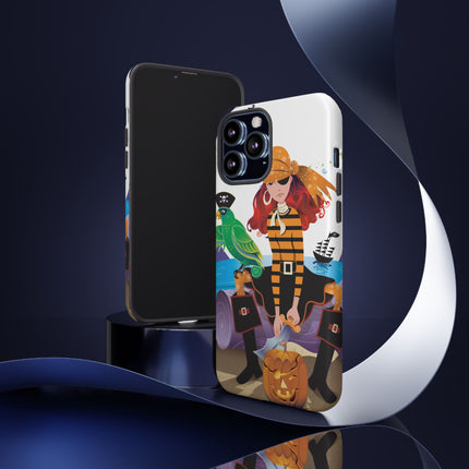 Moonlit Pirate Halloween Phone Cases