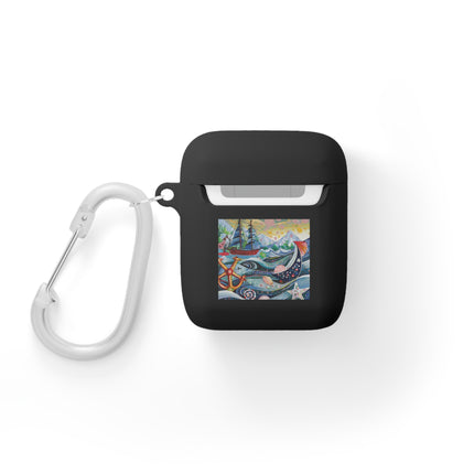 Nautical Patterns AirPods Case Cover