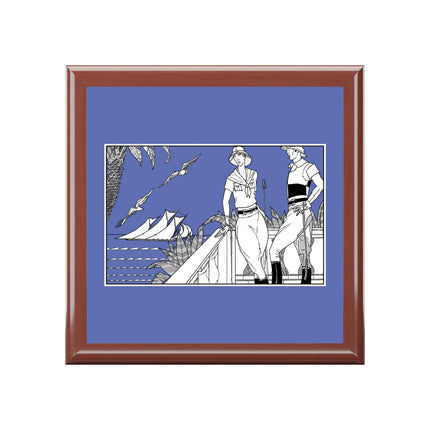 Coastal Elegance Jewelry Box