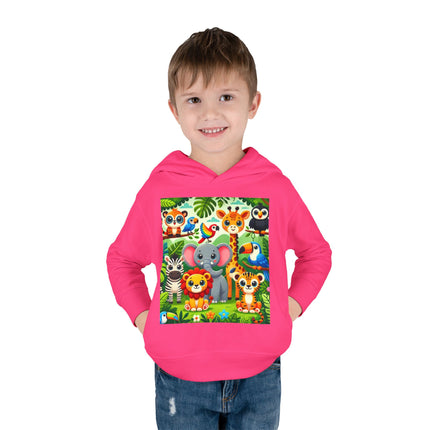 Jungle Friends Parade Toddler Pullover Fleece Hoodie