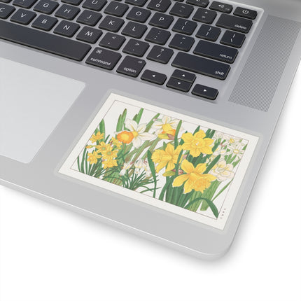 Daffodil by Tanigami Kônan Kiss-Cut Stickers (4 Sizes)