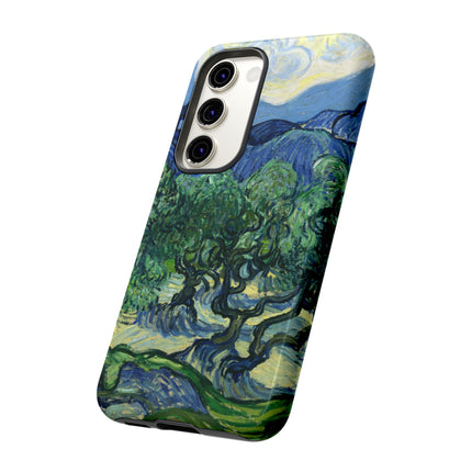 Olive Trees by Vincent Van Gogh Phone Cases