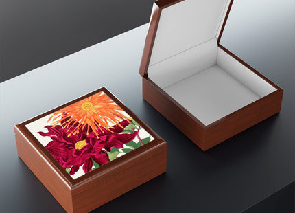 Dahlia by Tanigami Kônan Jewelry Box