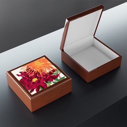 Dahlia by Tanigami Kônan Jewelry Box