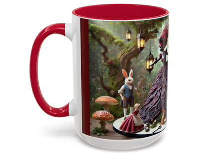 Malice in Wonderland – Gothic Halloween Colorful Mugs (11oz, 15oz)
