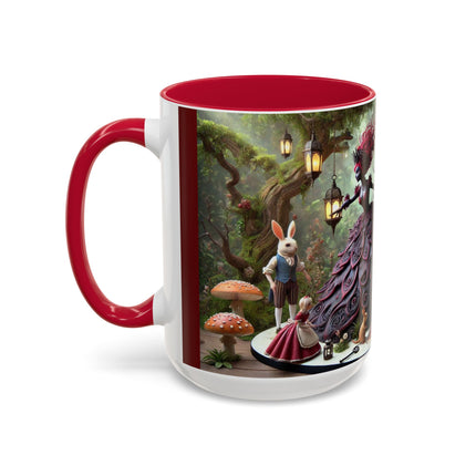 Malice in Wonderland – Gothic Halloween Colorful Mugs (11oz, 15oz)