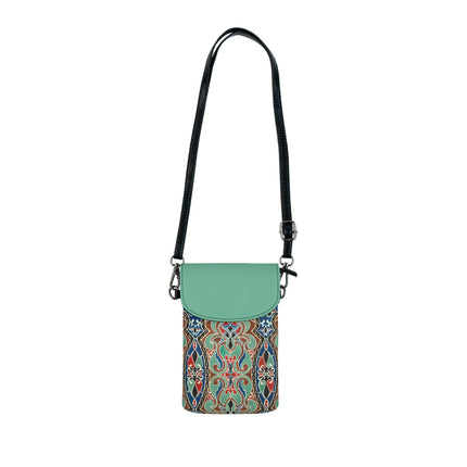 Arabian Ornament by Elizabeth A. Nedwill Small Cell Phone Wallet