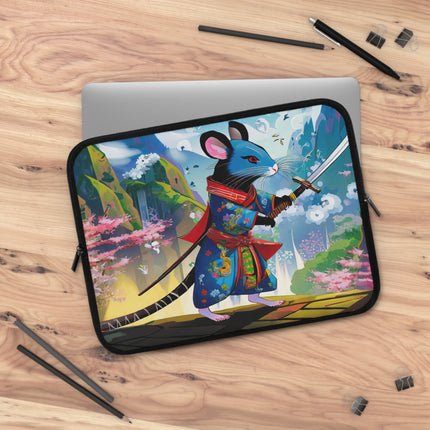 Cyber Samurai Rat Laptop Sleeve