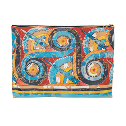 Reproduction of S-Spiral Frieze Accessory Pouch – Emile Gilliéron Mycenaean Motif Design