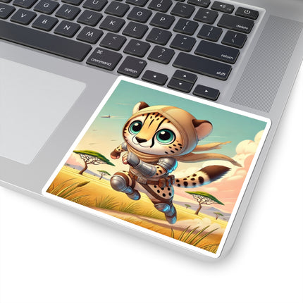 Swift Cheetah Kiss-Cut Stickers (4 Sizes)