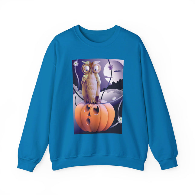 The Startled Pumpkin Unisex Heavy Blend™ Crewneck Sweatshirt