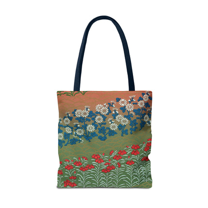 Japanese Flower Pattern II by G.A. Audsley Tote Bag (AOP)