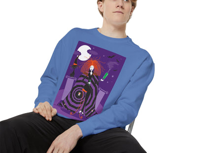 Mystic Elegance Unisex Garment-Dyed Sweatshirt