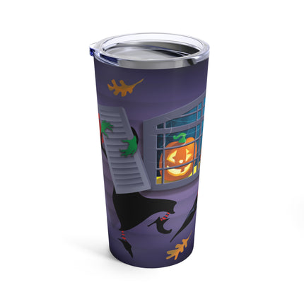 Whimsical Halloween Mischief Tumbler 20oz