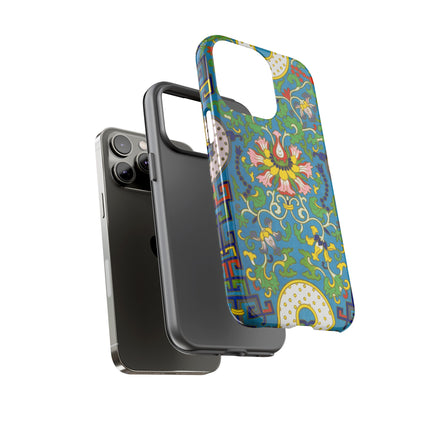 Chinese Floral Illustration by Owen Jones Phone Cases