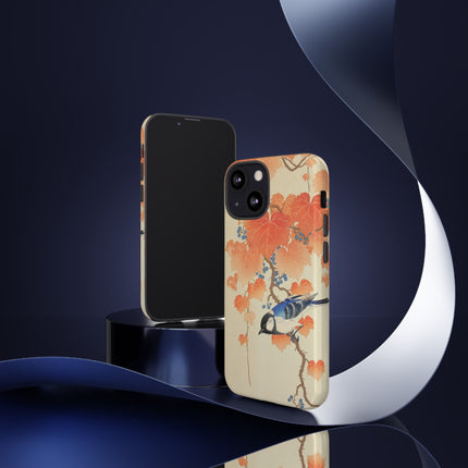 Japanese Bird and Branch by Ohara Koson Phone Cases