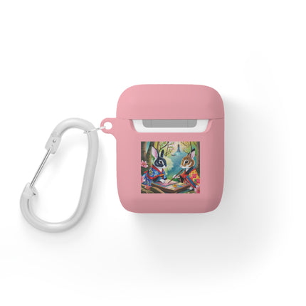 Fairy Animals Writing Wishes AirPods Case Cover