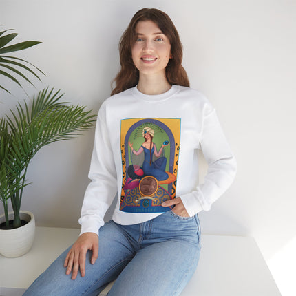 December & Tanzanite (from the Gem Series) by Sofia Chiostri Heavy Blend™ Crewneck Sweatshirt