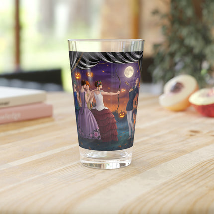 🏹🎃 Cupid's Arrow At Pumpkin Moon Manor Glass, 16oz – Romantic Halloween Charm