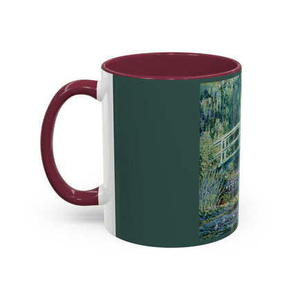 Water Lilies and Japanese Bridge by Claude Monet Colorful Mugs (11oz, 15oz)