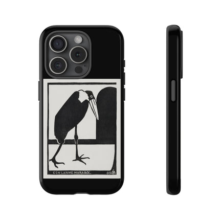 A Lame Marabou by Samuel Jessurun de Mesquita Phone Cases