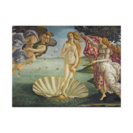 Birth of Venus by Sandro Botticelli Matte Canvas, Stretched, 0.75"