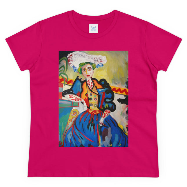 A Mulher by Amadeo de Souza-Carosa Women's Midweight Cotton Tee