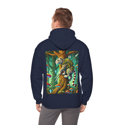 Silent Stripes – Heavy Blend™ Hooded Sweatshirt